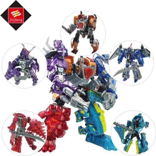 Deformed Toy King Kong Robot Dinosaur Fighter Transformation Robot Toy Action Figures for child