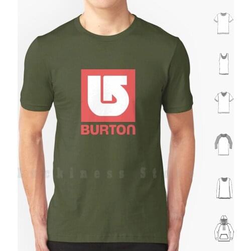 Burton Snowboard Merchandise T Shirt DIY Cotton Big Size S-6xl Burton Snowboard Burton Snowboard Gift Burton Snowboard