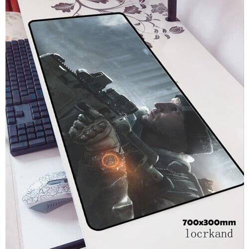 Tom clancys the division mousepad 700x300x3mm Computer mouse mat gamer gamepad pc Birthday gaming mousemat pad office padmouse