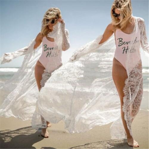 Fashion Women Chiffon Kimono Summer Beach Cardigan Bikini Cover Up Wrap Beachwear Long Coat