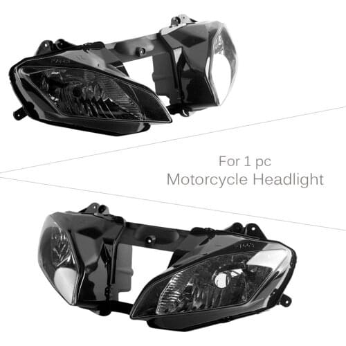 For Yamaha YZF R6 Headlight Headlamp Head Light Lamp Housing 2008 2009 2010 Head light lamp Motorcycle Spare Lighting Parts