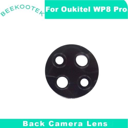 New Original For Oukitel WP8 Pro Rear Camera Lens 6.49inch Cellphone Rear Back Camera Lens Glass Cover Spare Parts Accessories