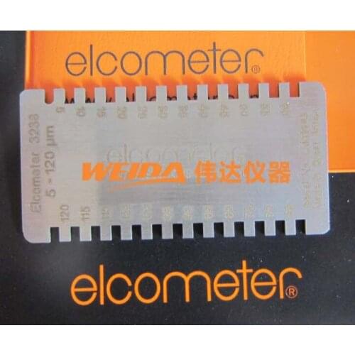UK easy high Elcometer 3238 long side wet film wet film with stainless steel material