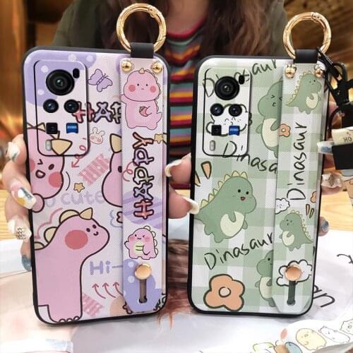 Anti-dust Beautiful Phone Case For VIVO X60 Pro For Man Durable Cute Silicone Glitter Soft Case New