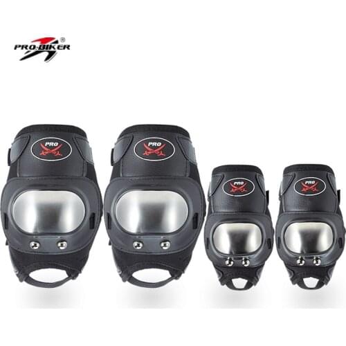 Cross-country motorcycle protective gear mens racing motorcycle four-piece protective gear leg protection fall knee protection