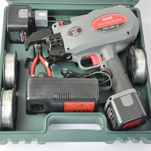 1PC IWS-235 Cordless Batteria Legatrice Tondo Pper Cemento Armato 4-28 mm 9.6V Electric Wire Reinforcement Tool