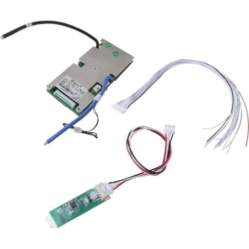 13S Lithium Battery Protective Board BMS 30A Polymer With Bluetooth Smart Intelligent UART Interface Flexible Static Electric