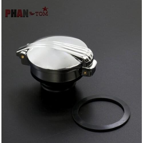 1982-2017 Aluminum Fuel Gas Cap Oil Tank Cover Protector For Harley Sportster 883 1200 XL883 XL1200 48 72 Softail Dyna Touring