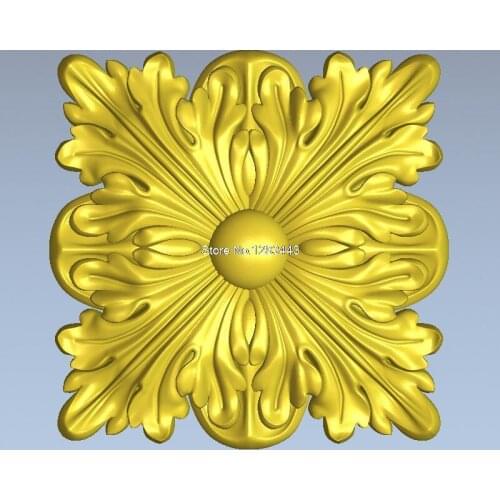 High quality 3d model relief for cnc or 3D printers in STL file format rosette_74