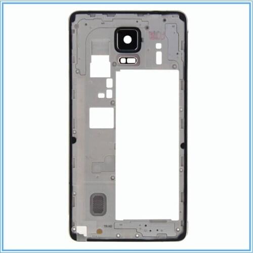 Middle Chassis Plate Bezel Mid Housing Frame Bezel Housing Repair For Samsung Note 4 N9100 N910F N910V N9108V N910C White Black