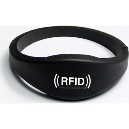 WB03 Silicone RFID Wristband With I CODE 2 NFC Bracelet Protocol: ISO15693 ,13.56MHz with I CODE SLI Chip Free Shipping