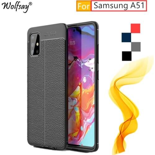 Case For Samsung Galaxy A51 Case Galaxy A51 Fashion Rubber Housings Shockproof Bumper Silicone Cover For Samsung Galaxy A51 Case