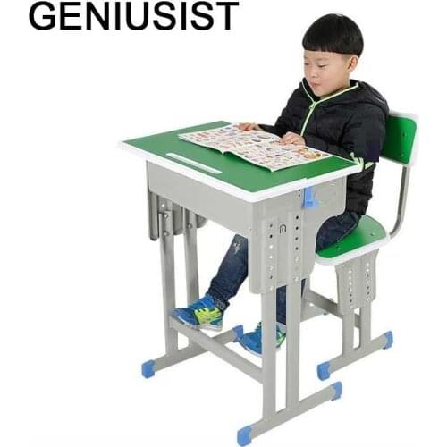 Pupitre Child Y Silla Infantil Mesa De Estudo Children Desk Pour Chair and Adjustable Bureau Enfant for Study Kids Table