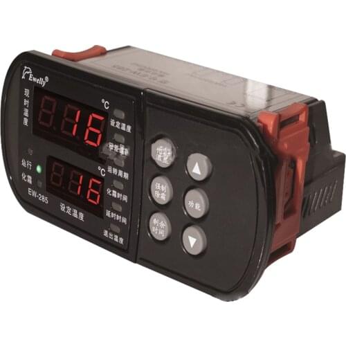 EW-285 Freezer defrosting temperature controller accurate refrigeration defrosting dual sensor line