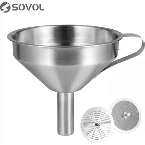Sovol 3D Printer Resin Filter Funnel Durable Stainless Steel Removable Double-Strainer UV Resin Filter Cup For SLA/DLP/LCD