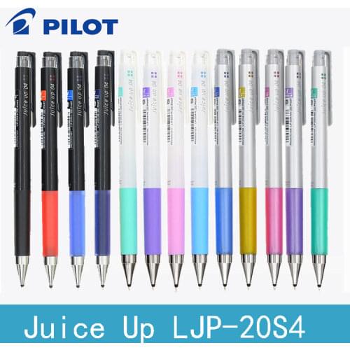 6pcs Pilot Gel Pen Juice Up 0.4mm Regular/ Metallic/ Pastel Color Smoother Ink Student Writing Art Design LJP-20S4