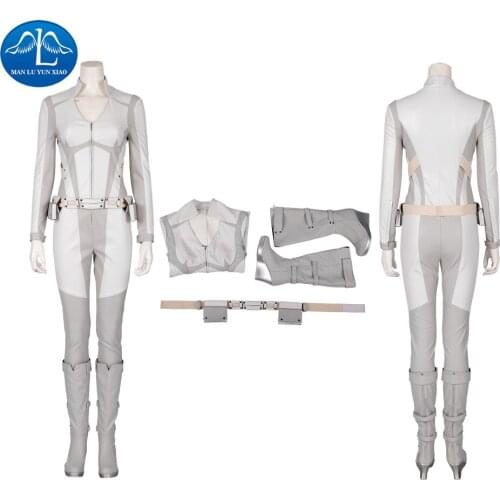 Manluyunxiao White Canary Cosplay Legends of Tomorrow Sara Lance DC Superhero Outfit Halloween Costume for Kid Women Custom Made