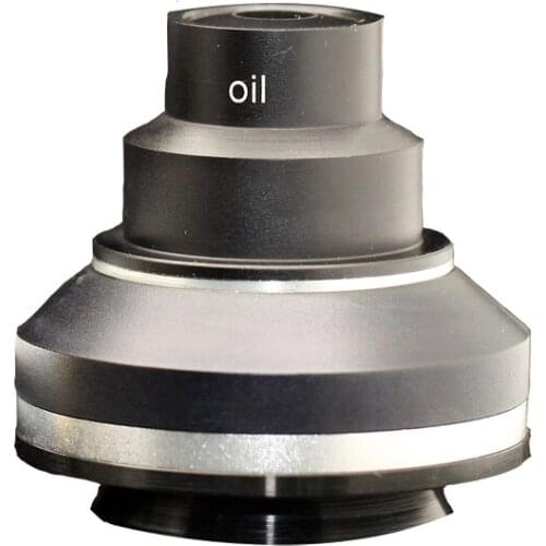Scientific Infinite Biological microscope darkfield condensor -oil type microscope darkfield condenser
