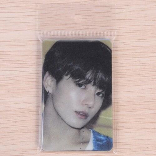 New KPOP Bangtan Boys Poster Album PVC Transparent Card Made Paper Photocard Poster HD Photocards Photo card 13pc