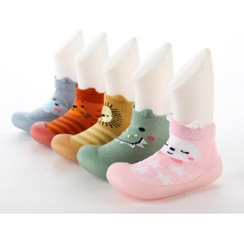 2021 Baby Girl Shoes Newborn Casual Cute Boys Shoes Toddler Socks Baby First Walkers shoe Calcetines Zapatos Bebe Recien Nacido