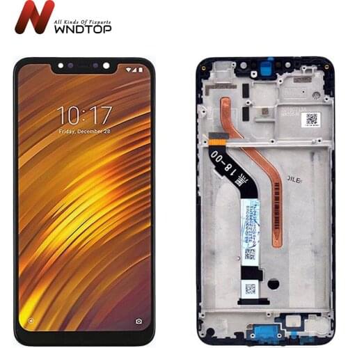 Original New Display For Xiaomi Pocophone F1 LCD Display Touch Screen Digitizer Assembly Xiaomi Pocophone F1 LCD Screen Replace