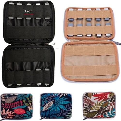 Durable U Disk USB Flash Disk Case Organizer Travel Portable Storage Holder 6/10 Grids U-disk Bag Zipper Dustproof Shockproof