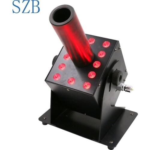 LED Co2 Jet Machine 12x3W RGB 3IN1 CO2 Jet Smoke Machine for Nightclub Disco Party Equipment/SZB-CM300