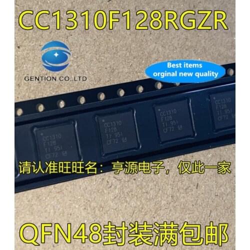 10PCS CC1310 CC1310F128RGZR QFN48 CC1310F128 wireless micro controller in stock 100% new and original
