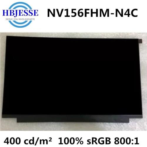 15.6" Matrix LED LCD Screen IPS For BOE NV156FHM-N4C 100% sRGB Matte 1920x1080 FHD eDP 30PINS Display