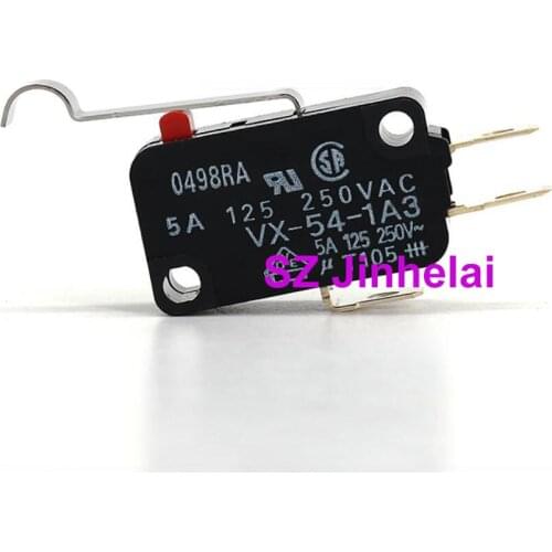 5pcs OMRON VX-54-1A3 Authentic original BASIC SWITCH 5A Micro switch