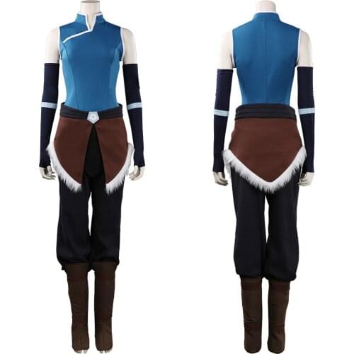 AvataR Korra Cosplay Costume Outfits Halloween Carnival Suit