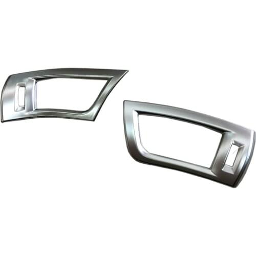 2 Pcs Car Accessories For Toyota Alphard Vellfire AH30 LHD 2016-2019 Car Side Air Condition Vent Outlet Cover Trim Frame