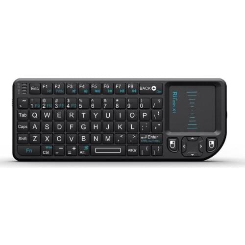 Rii Mini Wireless Keyboard Air Mouse Keyboards 2.4G Handheld Touchpad Gaming Keyboard For Phone Smart Tv Box Android Smartphones