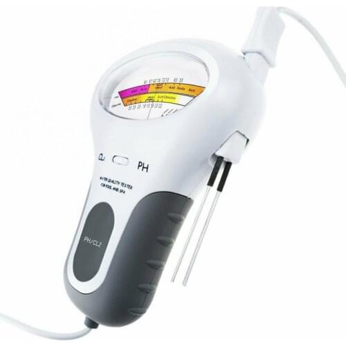 Digital 2 In 1 Water Quality PH Chlorine Level CL2 Tester Swimming Pool Spa Analys Portable Water Quality Tester For Swimming