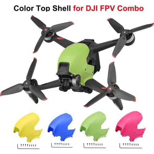 For DJI FPV Combo Color Top Shell Waterproof Scratch-Resistant Protective Shell Replacement Case for FPV Combo Drone Accessories