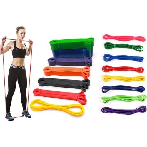 Heavy Duty Exercise Resistance Loop Set Bands Set Fitness Home Yoga Gym Pull Up Rope Resistance Bands