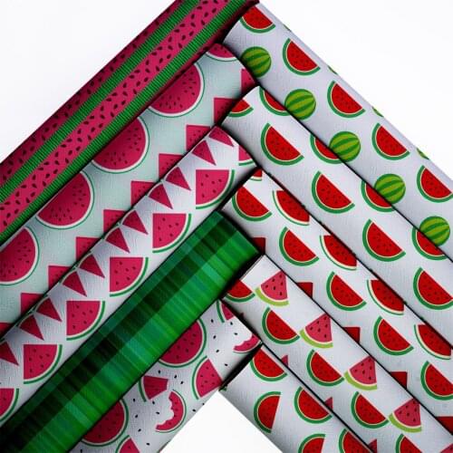 Feather Leather Sheets Synthetic Leather Printed Vinyl DIY Handbags Supplies Bows Making Material 22*30cm/A4 1mm L14020
