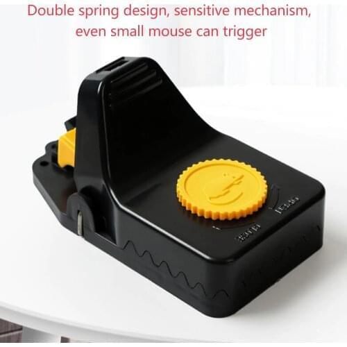 Sensitive Plastic Mouse Trap Household, Mouse Trap Reusable Deratization Tool Household Continuous Efficiency Mousetrap