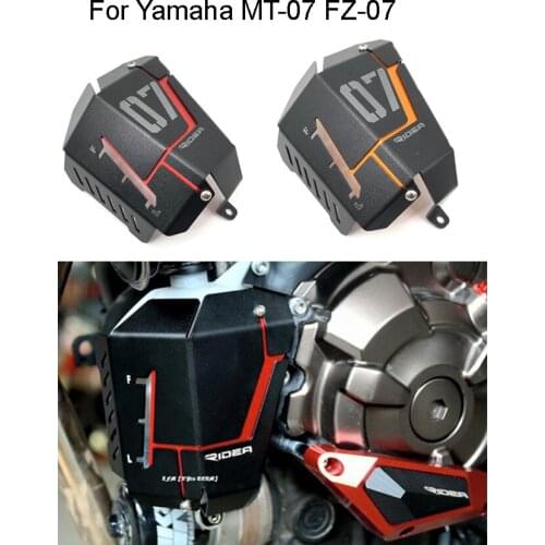 MT07 FZ07 Coolant Recovery Tank Shielding Cover For Yamaha MT-07 FZ-07 MT 07 FZ 07 2014 2015 2016 2017 2018 2019