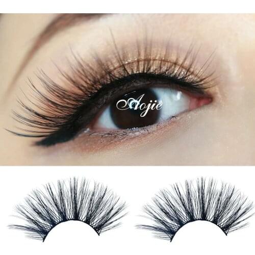 Mink Eyelashes Soft False Eyelashes100% Cruelty free Handmade 3D Mink Lashes Full Strip Lashes Makeup Lashes