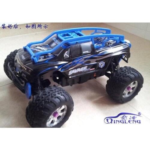 Nylon whole plastic Roll cage/protect roll cage (import material) for 1/8 HPI Savage Flux RC Cars