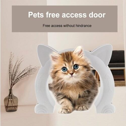 Newly Cat Door Interior Cat Door Easy to Follow Instructions Cat Corridor Door Tunnel for Cat