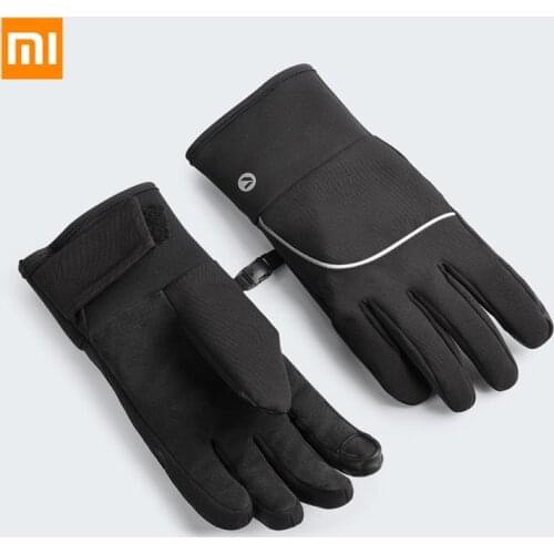 Original Xiaomi Youpin Men Women Touch Screen Gloves Outdoor Thicken Warm Winter Autumn Unisex Velvet Gloves for Driving Fishing
