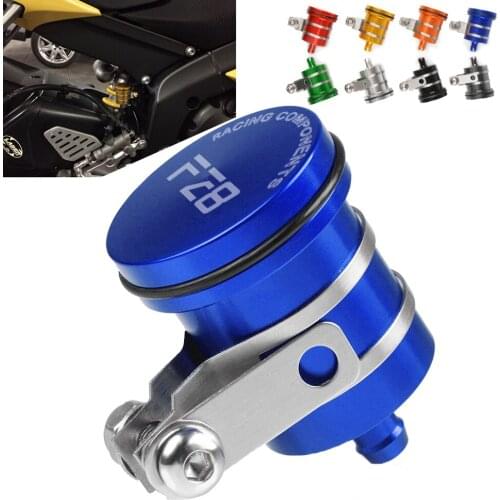 For Yamaha FZ8 FZ 8 2011 2012 2013 2014 2015 Universal Motorcycle Rear Brake Fluid Reservoir Clutch Tank Oil Fluid Cup Cover