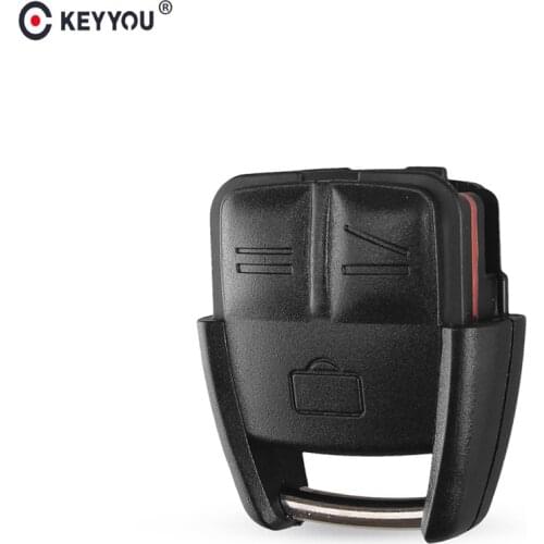 KEYYOU 3 Buttons Replacement Car Remote Fob Case Cover For Opel Vauxhall Astra Vectra Zafira Free Shipping