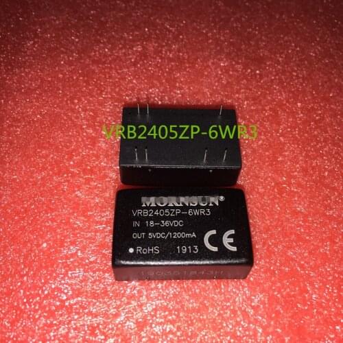 1PCS New and original VRB2405ZP-6WR3 6W wide voltage 18 ~ 36V input, 5V isolated regulated output power