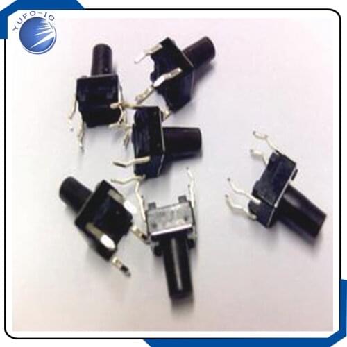100PCS/LOT 6*6*9mm micro switch touch switch button switch 6X6X9