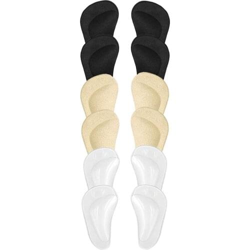 12PCS) Arch Support,Soft Gel Insole Pads,High Heel Inserts Reusable Arch Cushions Best for Plantar Fasciitis and Flat Feet,Arch
