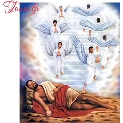 Touoilp diy diamond embroidery"Jacobs Dream"cross stitch, square&round 5d diamond painting handcraft crafts,home decor