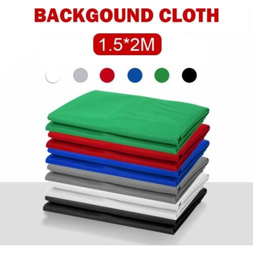 1.5x2m Photography Photo Studio Background Backdrop Non-woven Black White Green Screen Background Cloth For Photo Studio Video